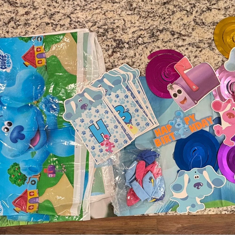 Blue's Clues Party Supplies Set